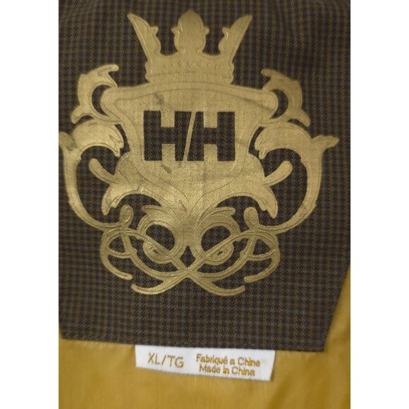 Helly Hansen Womens XL Brown Namsos Bomber HTXP Waterproof Down Filled Jacket - Picture 11 of 16
